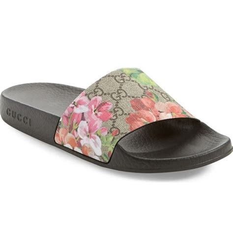 cheap gucci women slides|gucci slides women's nordstrom.